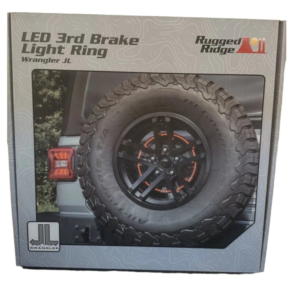 Rugged Ridge 11585.06 LED Third Brake Light Ring Wrangler JL